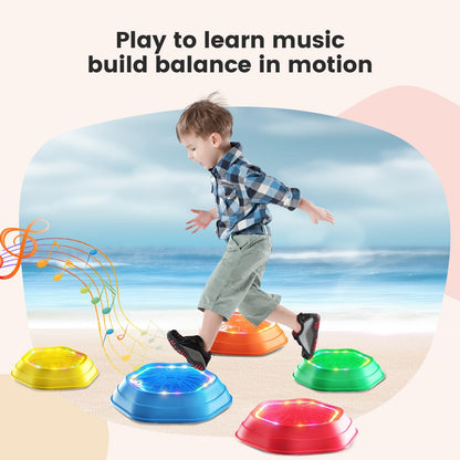 Light Up Musical Sensory Stepping Stones